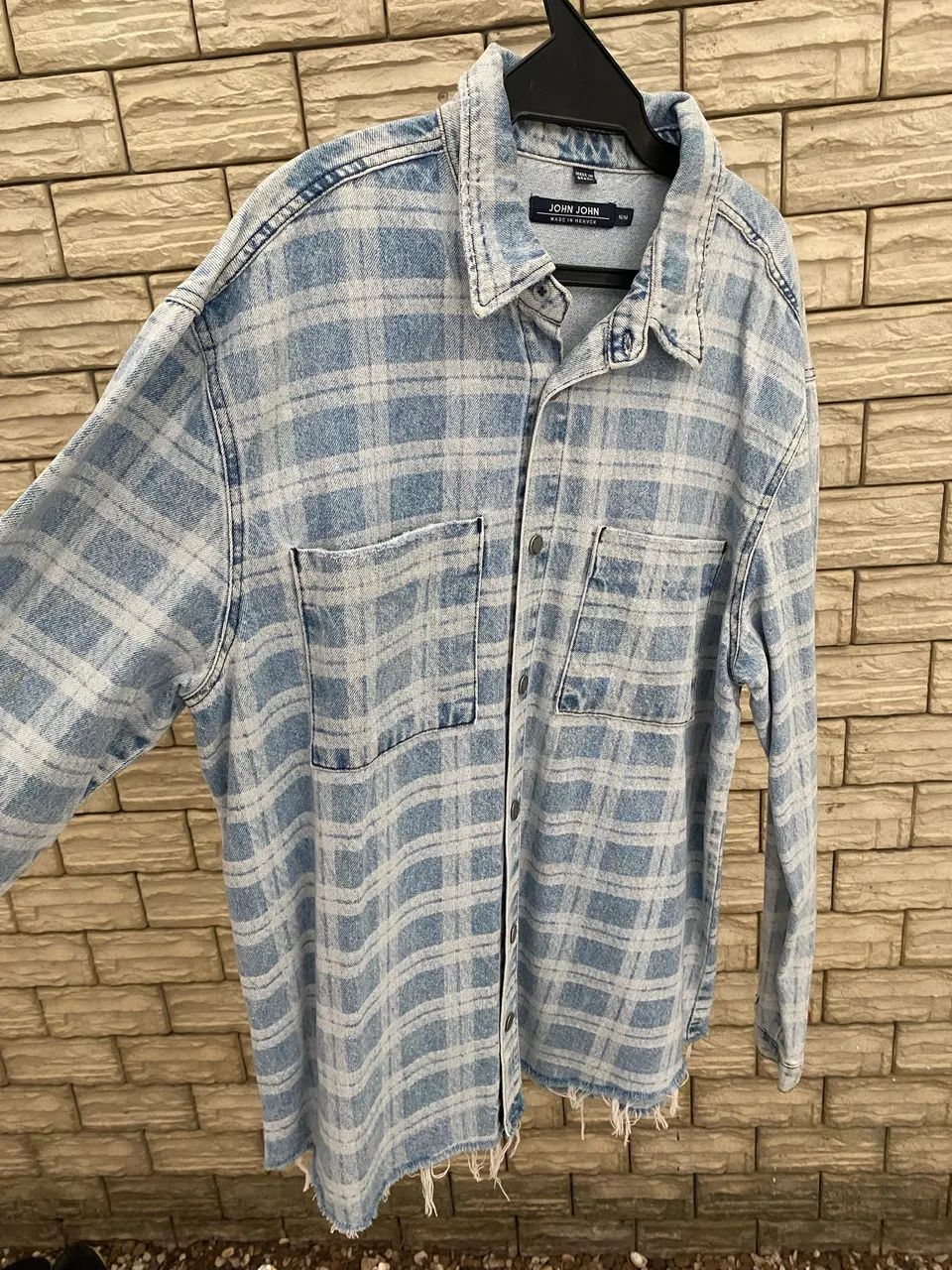 Camisa jeans flanela john john - Foto 4