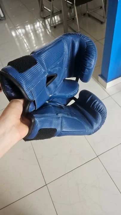 Luvas de Boxe muay thay tam 12 oz - seminovas - Foto 2