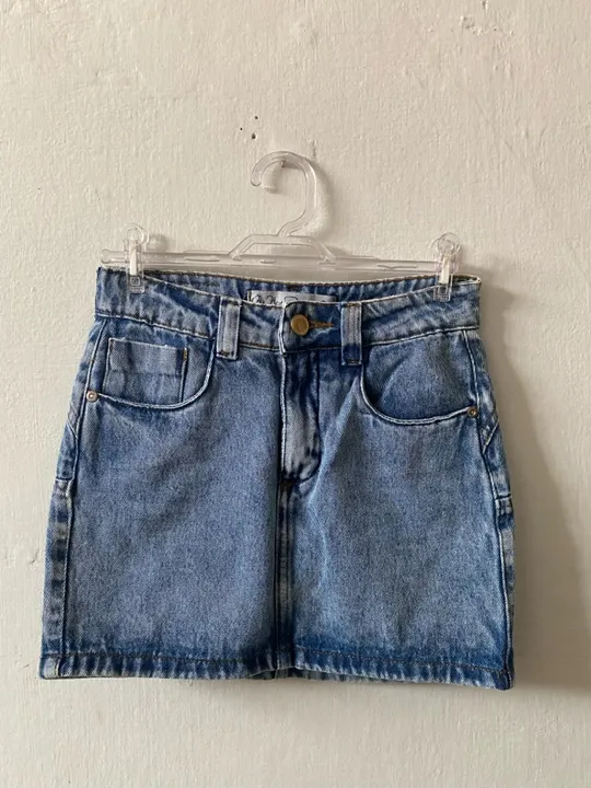 Saia jeans