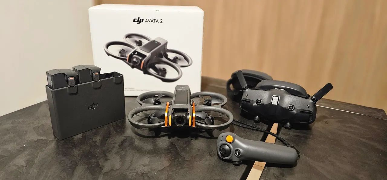 Drone DJI Avata 2 com Fly More combo - Foto 4