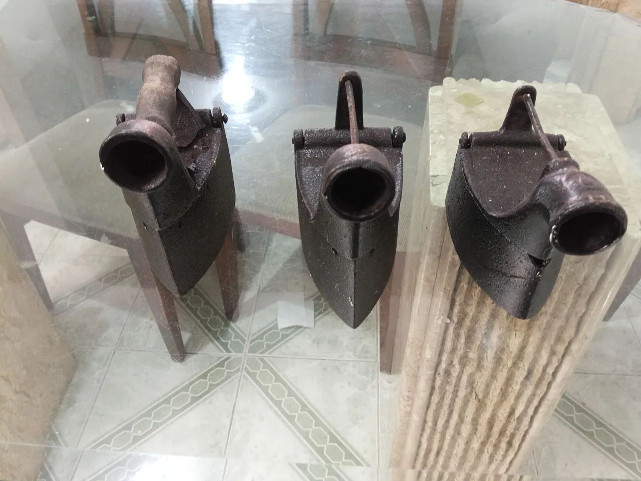 Ferro de passar antigo  - Foto 3