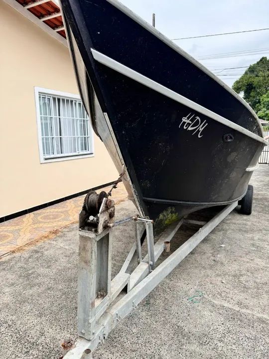 Barco 7m Com Motor 40hp 2019 4T e Carretinha - Foto 4