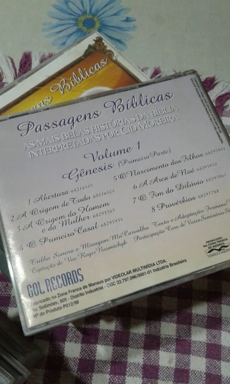 BÍBLIA CID MOREIRA  - 24 CDs - Passagens Bíblicas  - Foto 4