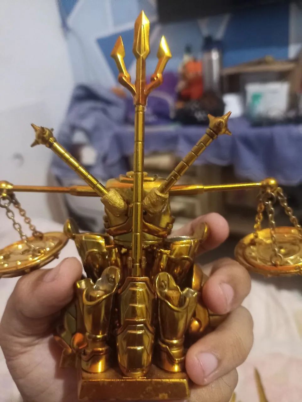 Original cloth Myth e armadura de Libra 1.0 com detalhe no elmo sem caixa  sem c - Foto 6