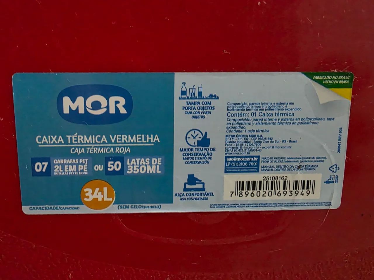 Caixa Térmica Mor 34L - Foto 4
