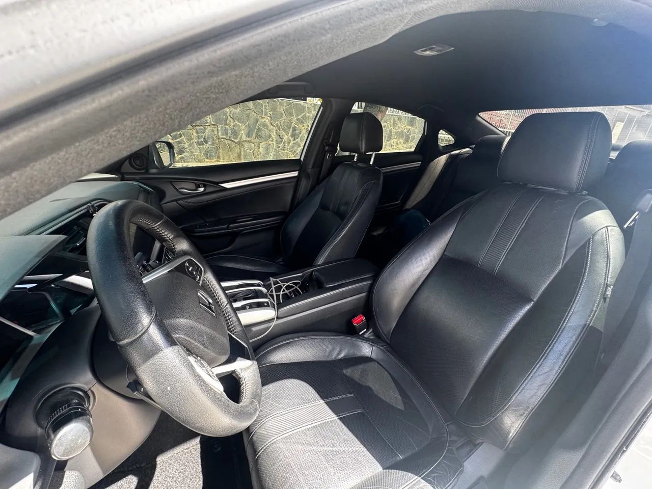 Honda Civic EXL 2017 branco ? Completo, automático, impecável! - Foto 5
