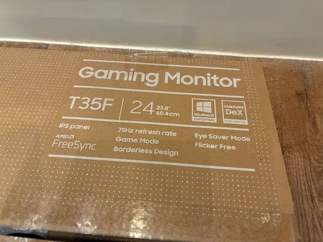 Monitor Samsung T35f 24 Led Ips Fhd 75hz Gaming - novo, na caixa - Foto 6