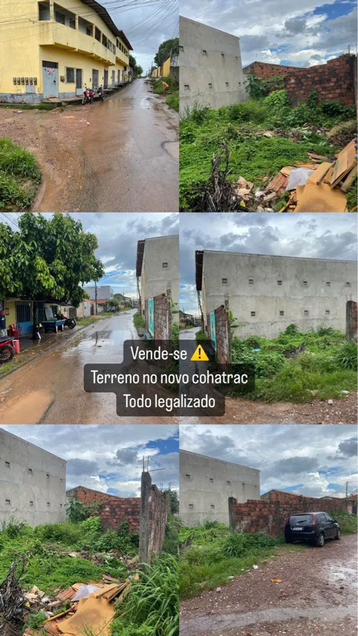 Vendo terrenos no novo cohatrac