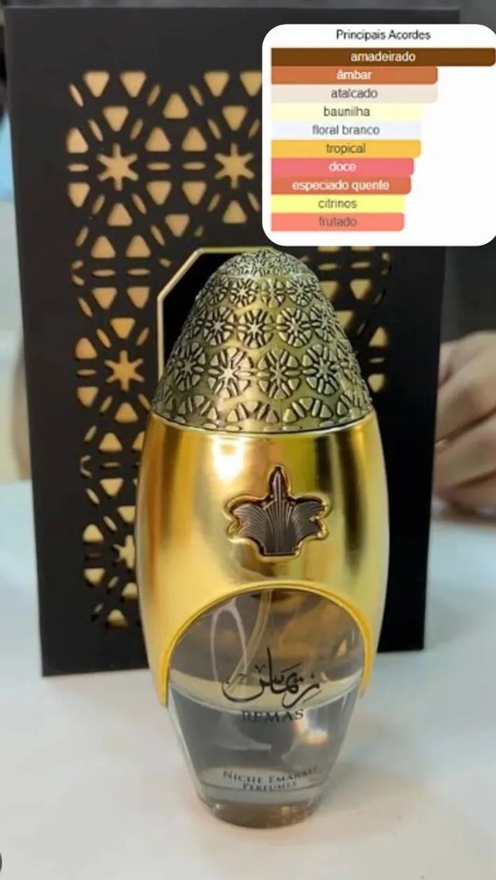 PERFUME NICHE EMARATI LATTAFA REMAS - Foto 4