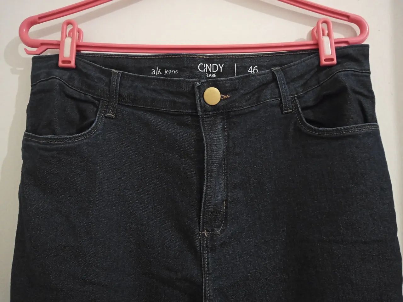 Calça Jeans Boca de Sino 46
