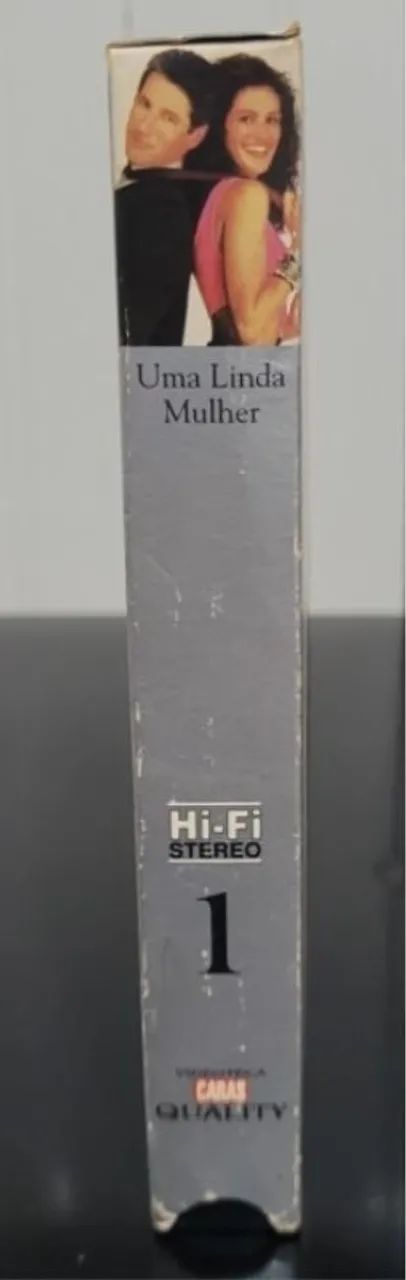Antiga Fita VHS Videoteca Caras Filme Uma Linda Mulher - Foto 3