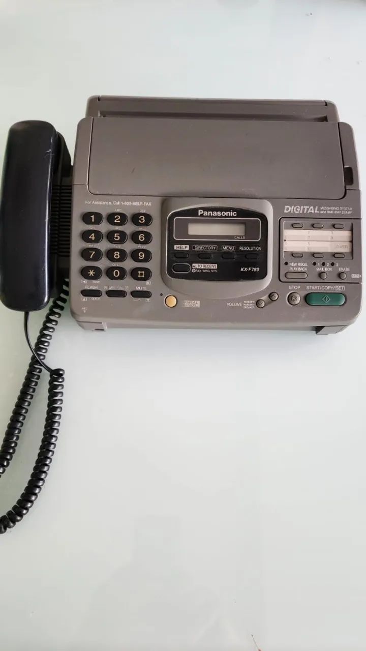 Fax Panasonic KX-F780 - Telefone + Secretária Eletrônica - Foto 2