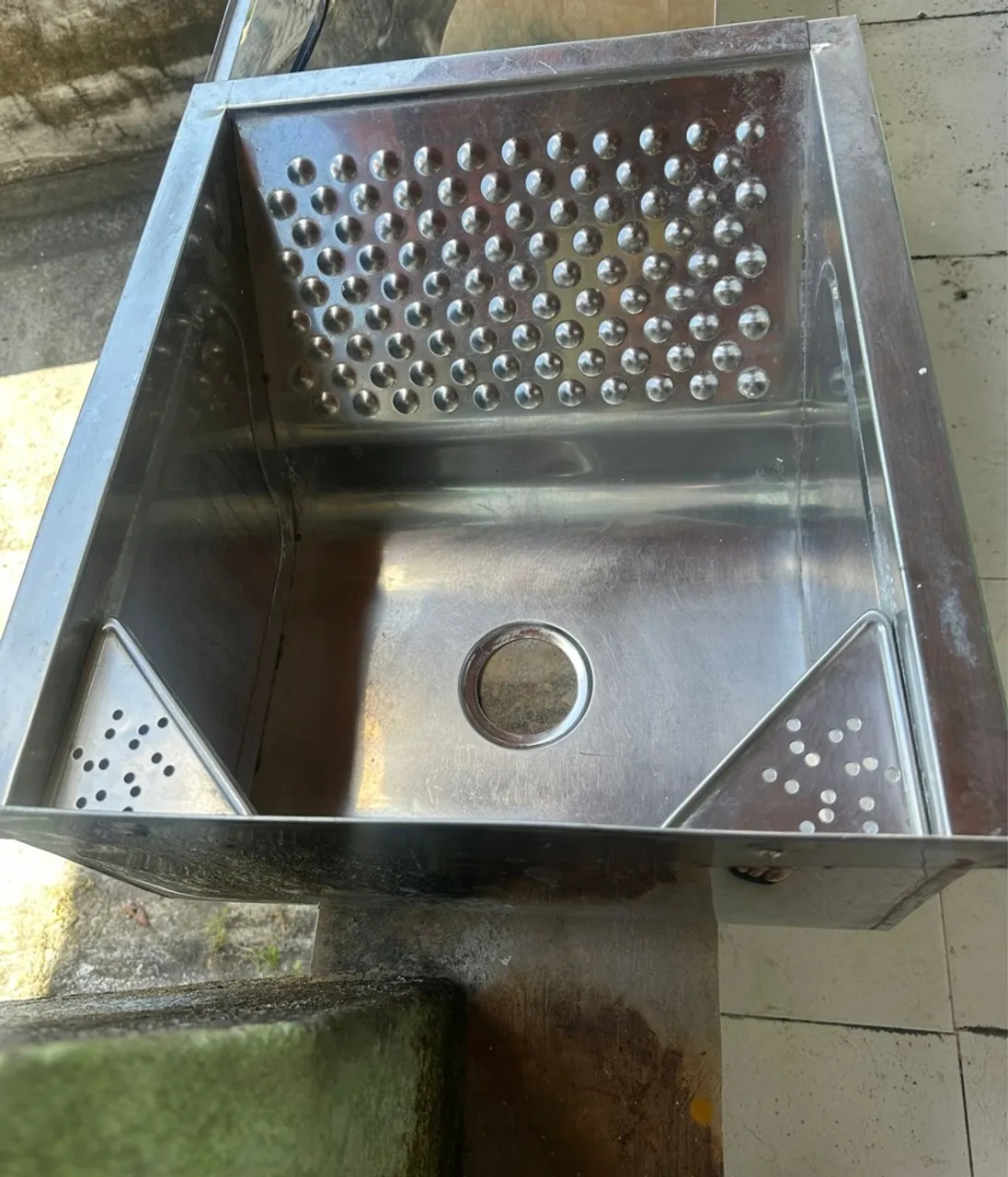 Cuba/Pia de Aço Inox Industrial