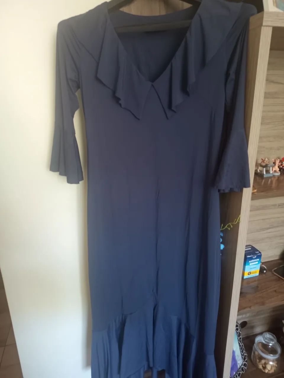 Vestido Bella Pelle Azul Marinho  - Foto 2