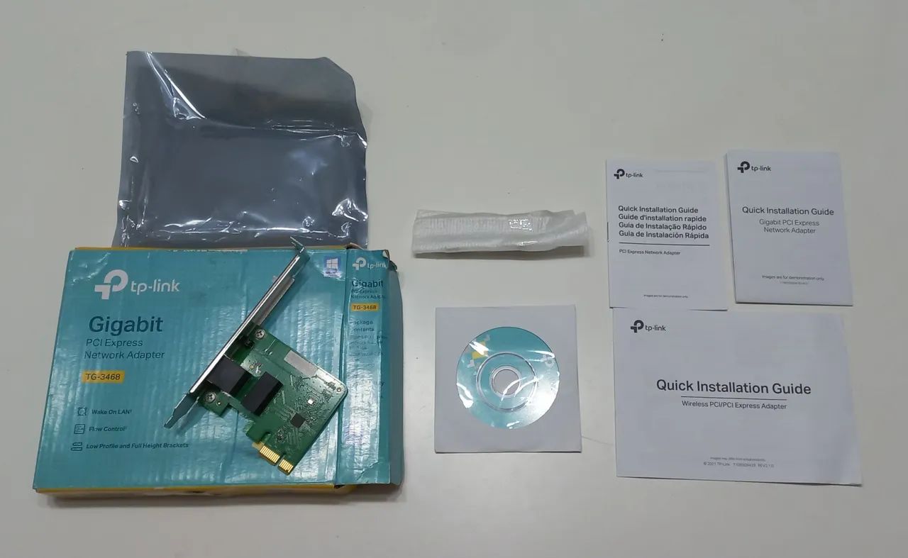 Adaptador de Internet cabeada TP-LINK + Cabos de internet - Foto 2