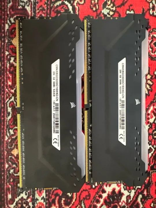 Memória RAM Corsair Vengeance RGB Pro 2x8GB DDR4 3000MHz - Foto 2