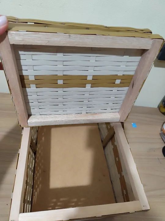 Cesta de Piquenique nova, tamanho grande  - Foto 6