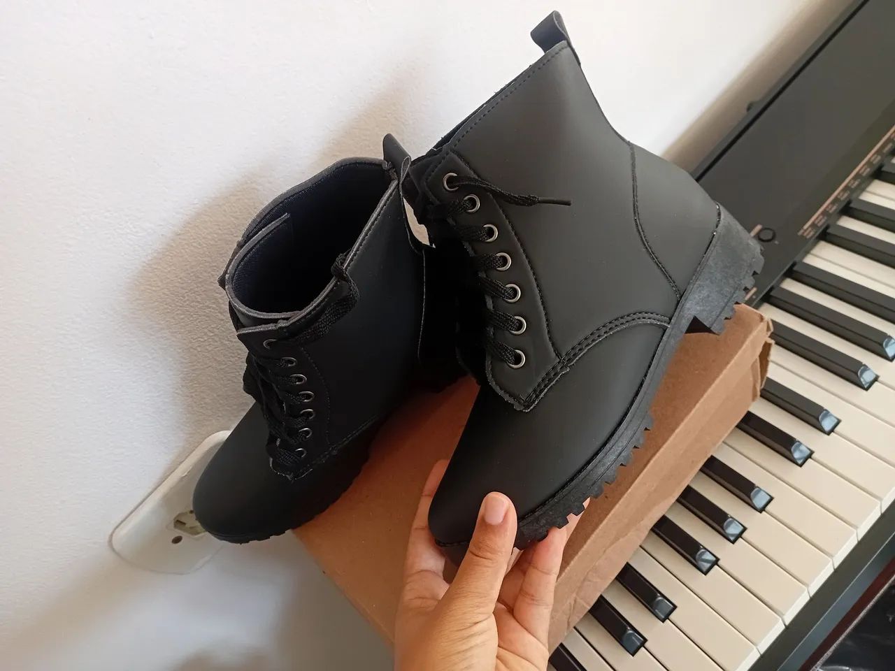Botas femininas pretas