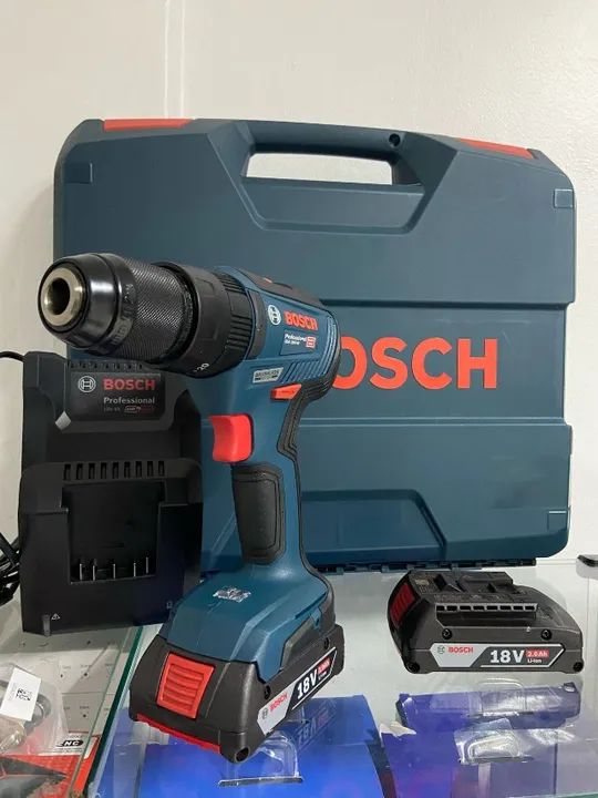 Parafusadeira Bosch 18v Uma bateria (duas baterias acabou) - Foto 3