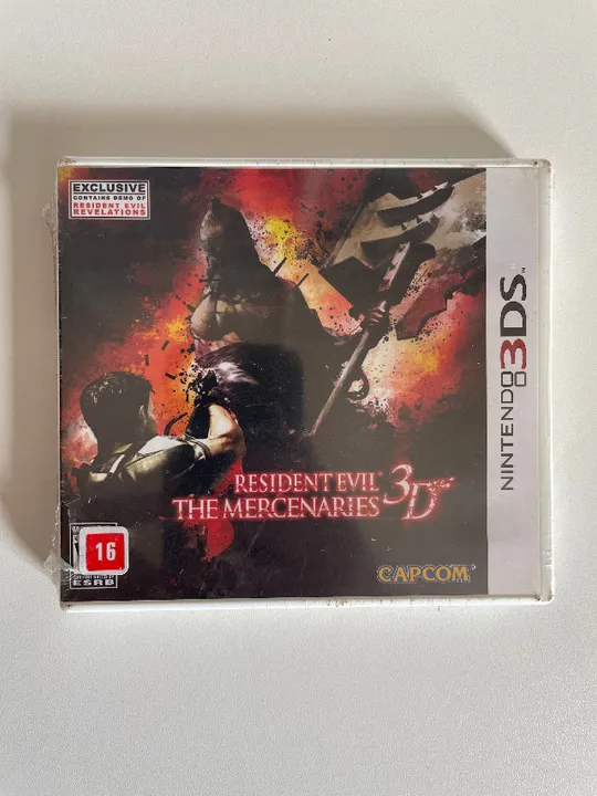 Resident Evil Mercenaries 3ds Lacrado