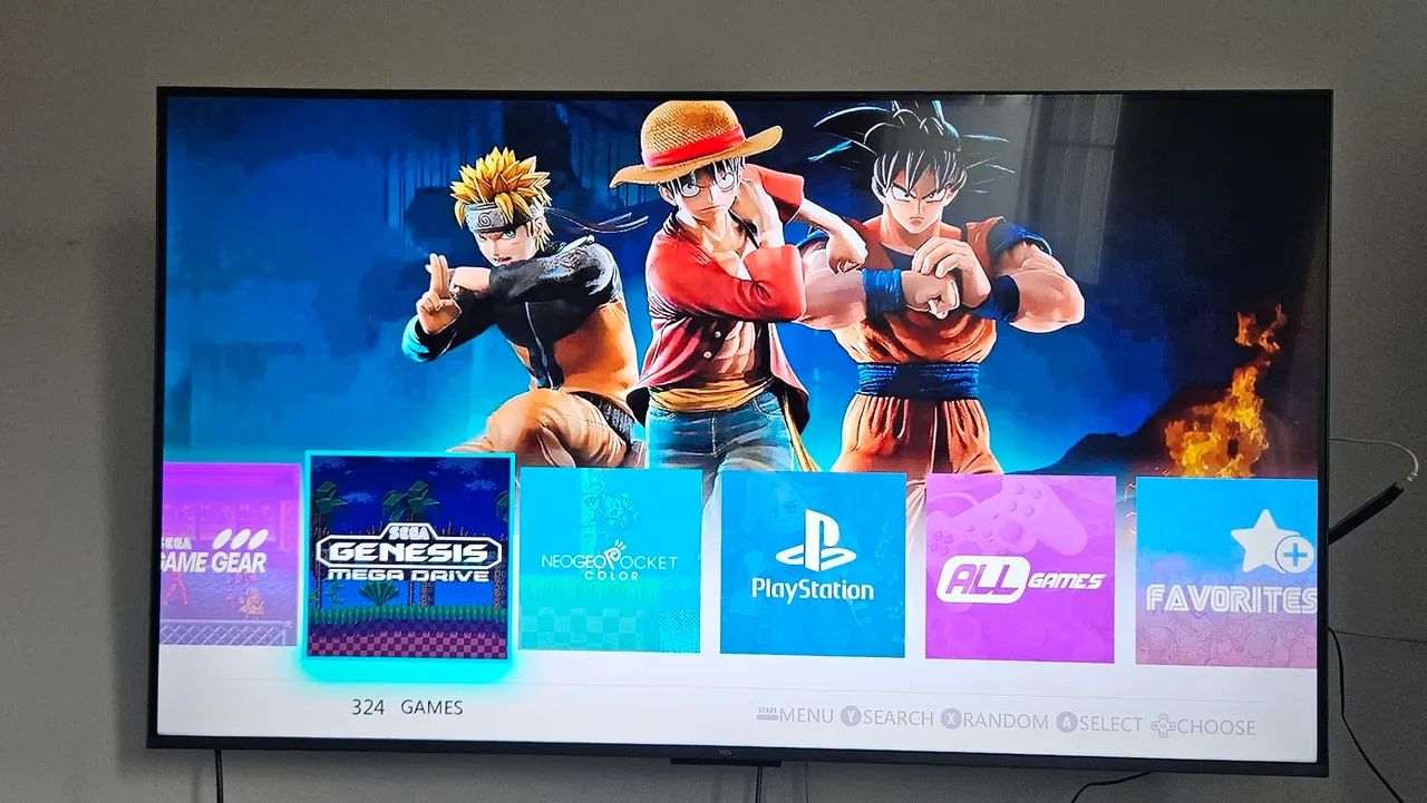 Vídeo Game 4k com 30 emuladores milhares de jogos - Foto 3