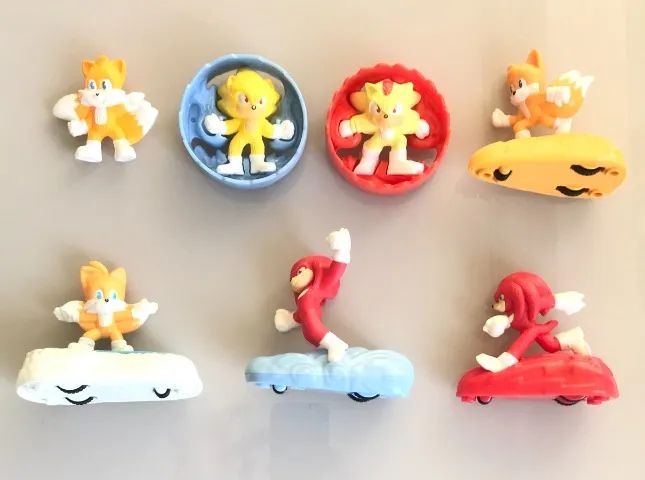 bonecos sonic o filme mcdonalds - Foto 3