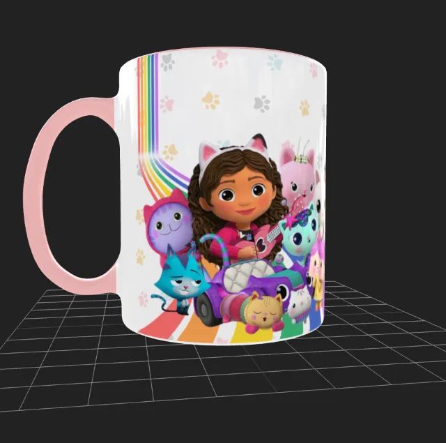Caneca Personalizada- A Casa Mágica da Gabby - Foto 3