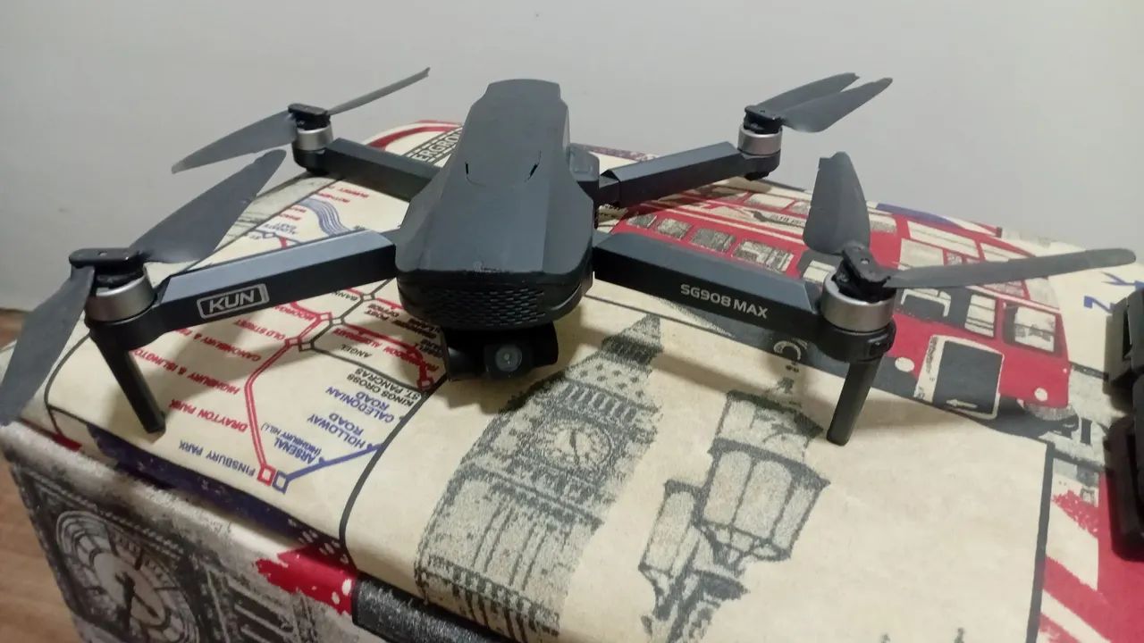 Drone ZLRC SG908 KUN - Câmera 4K, Gimbal 3 Eixos + Bag e Acessórios - Foto 2