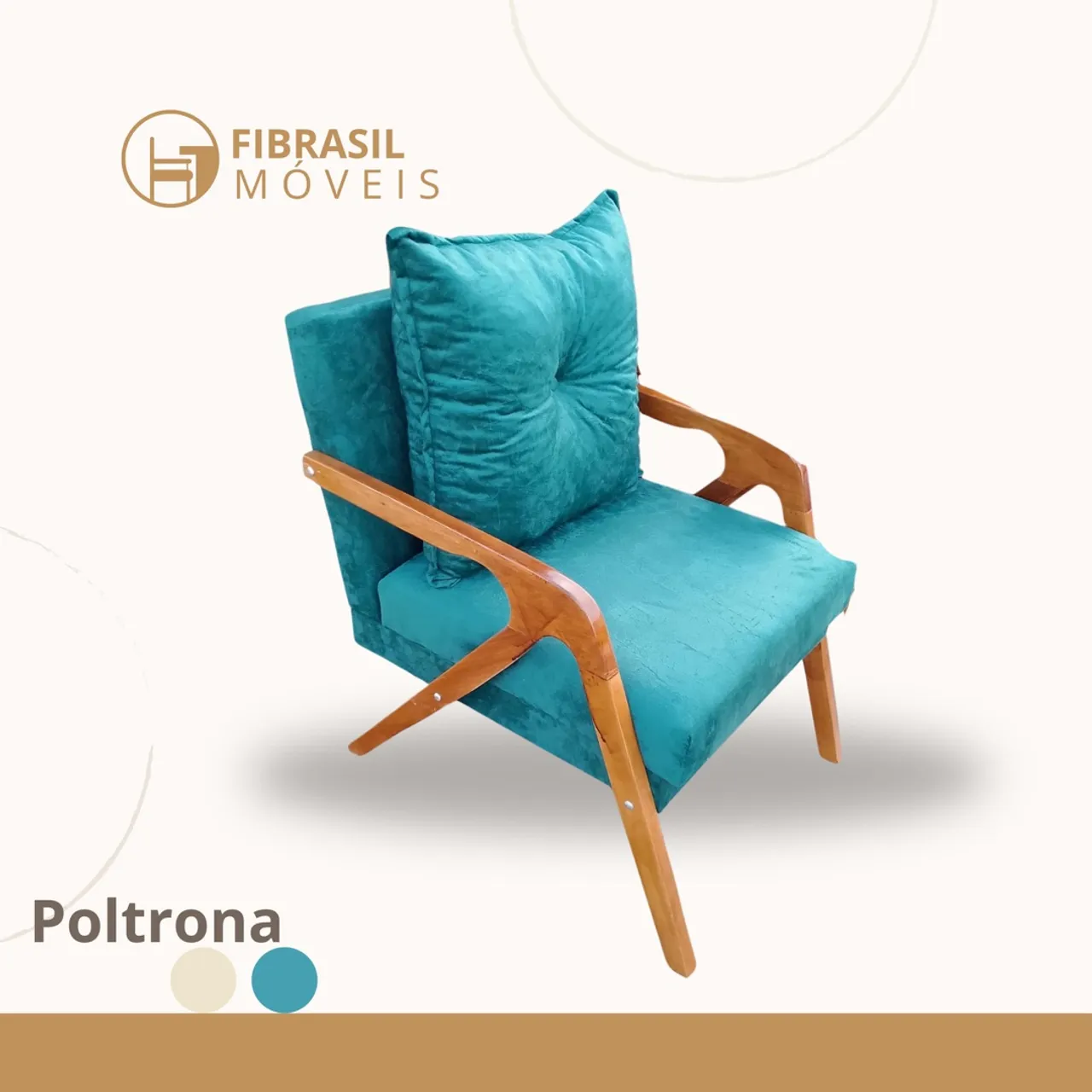 Linda Poltrona em Madeira. Mega Oferta!!