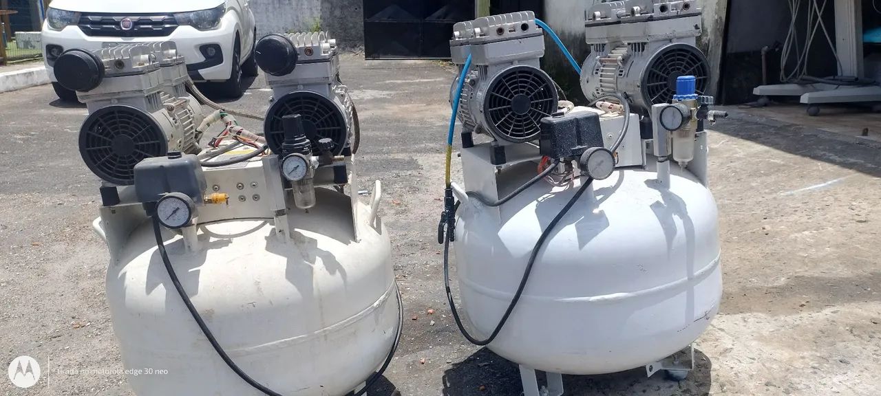 Compressor de Ar odontológico 50lts- 2 unidades - Foto 3