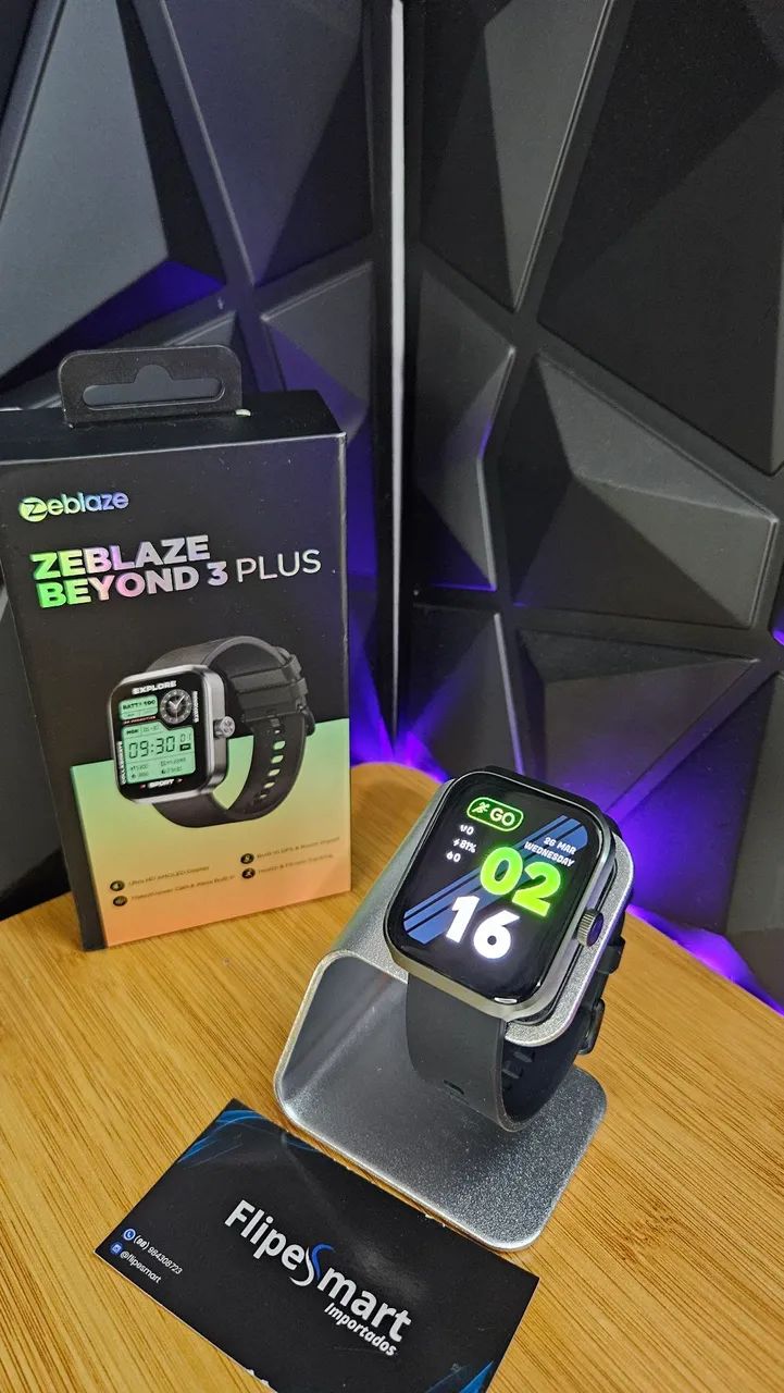 Smartwatch Zeblaze Beyond 3 Plus+Garantia(Novo) - Foto 2