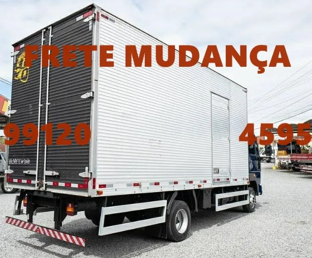 frete ou mudança bau