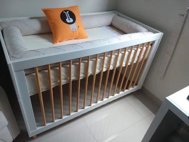 Berço/mini cama Haus da Lilibee com colchão