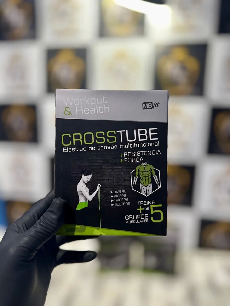 Elástico Crosstube para exercício físicos  - Foto 4