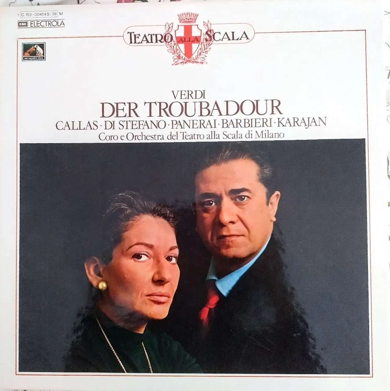 Box 3Vinil Maria Callas Il Trovatore Verdi Rg. Karajan (Ópera Completa)