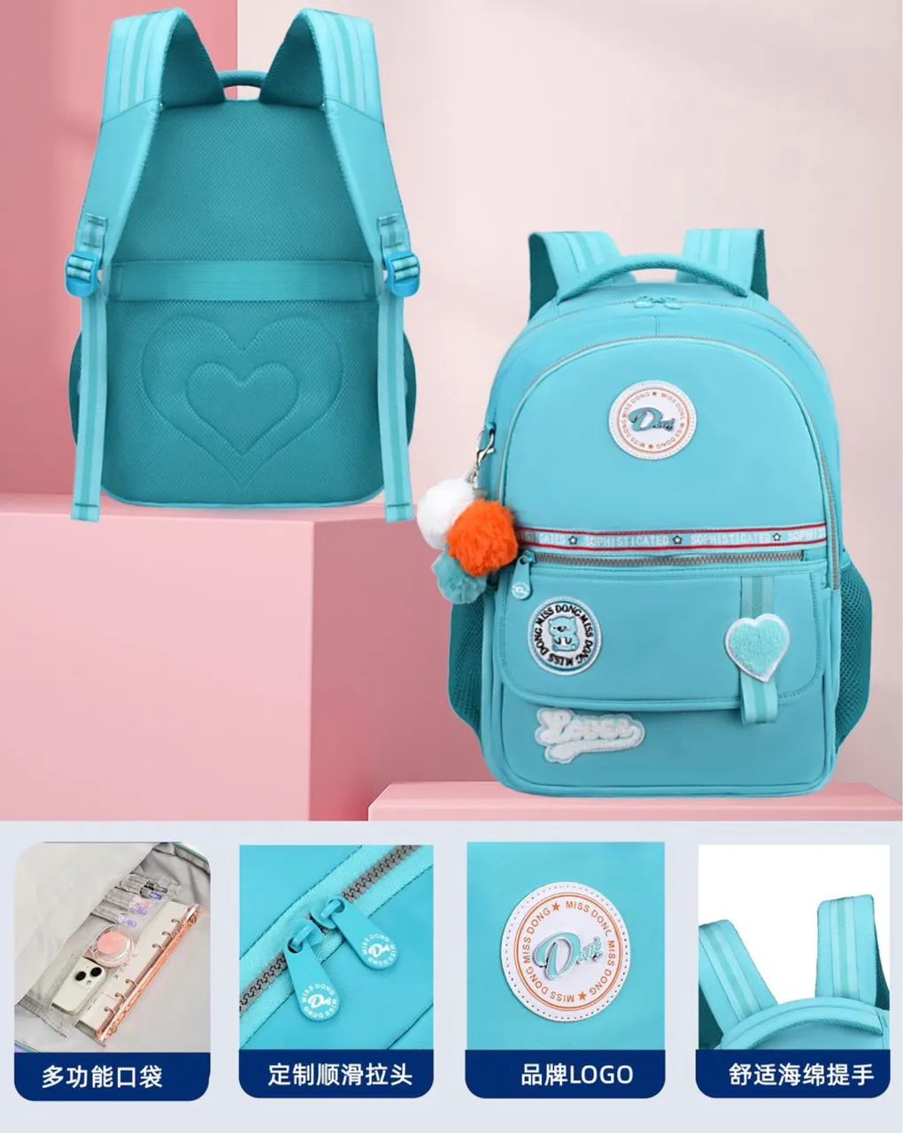 Mochila Escolar feminina - Foto 3