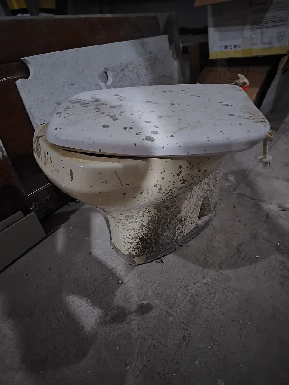 Cuba de cerâmica com coluna e sanitário para banheiro - Foto 5