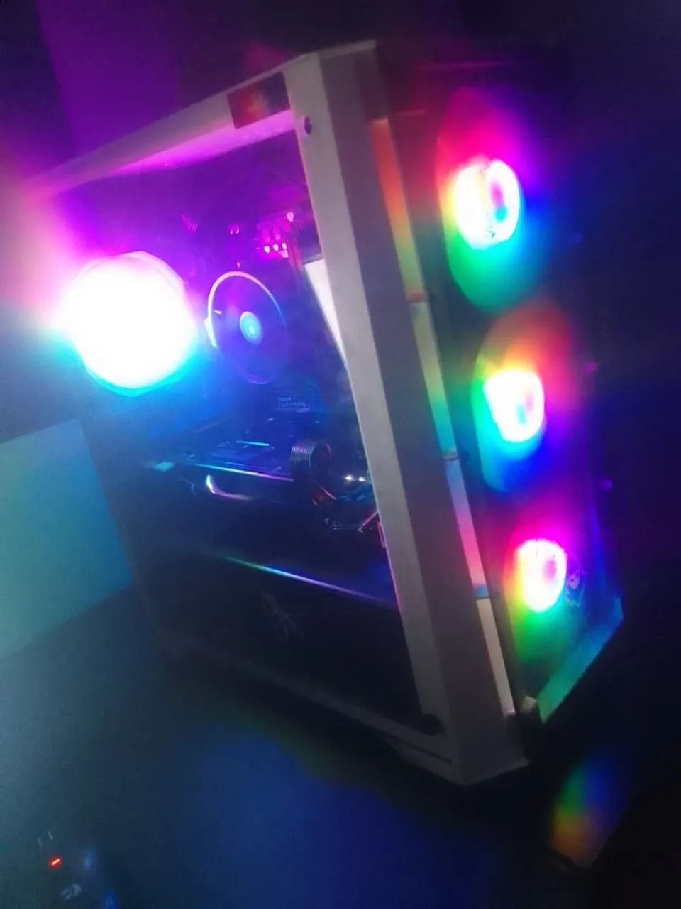 Setup Gamer completo, troco por iphone 14 pro max pra cima - Foto 5