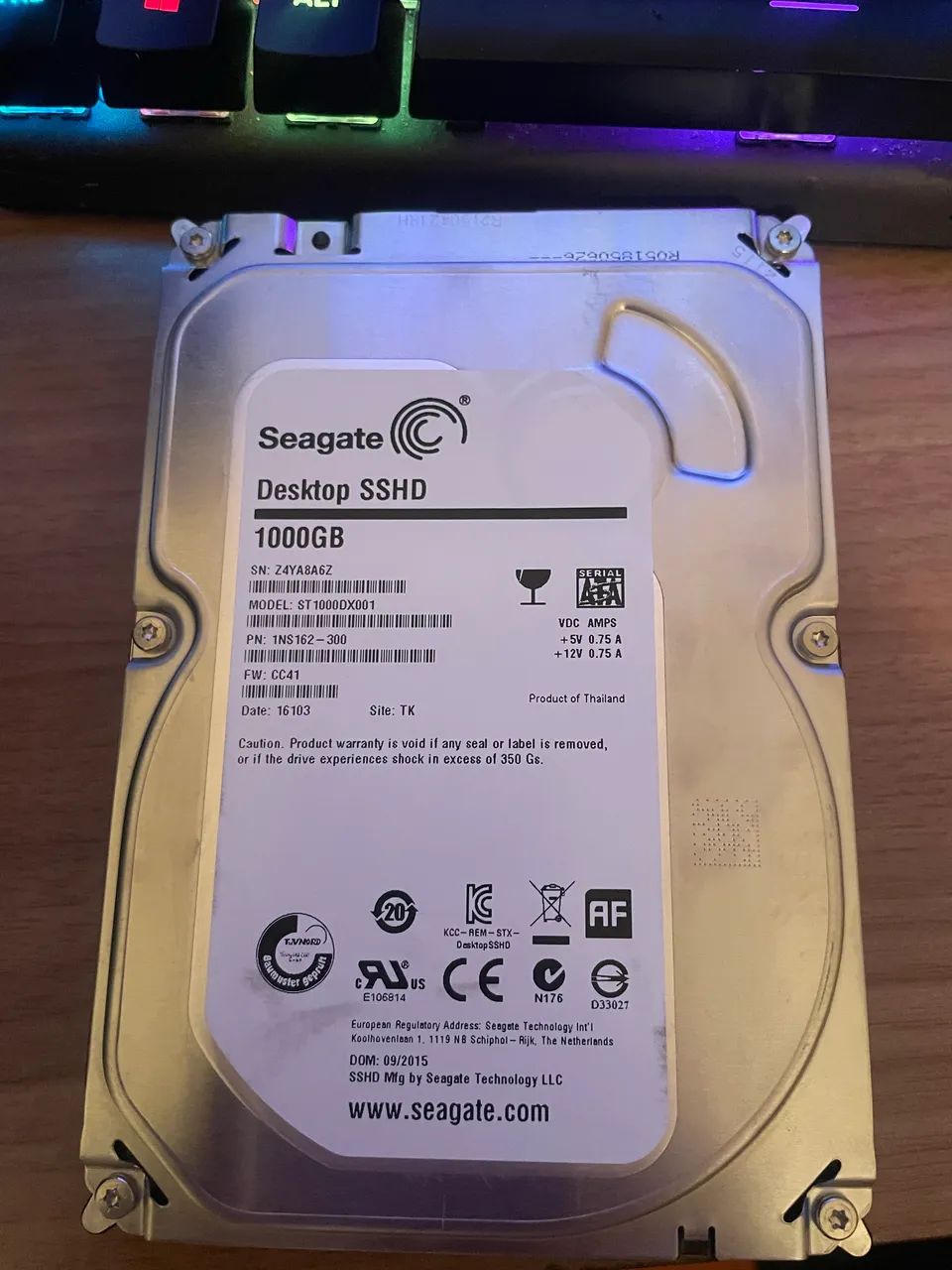 HD Sata Seagate 
