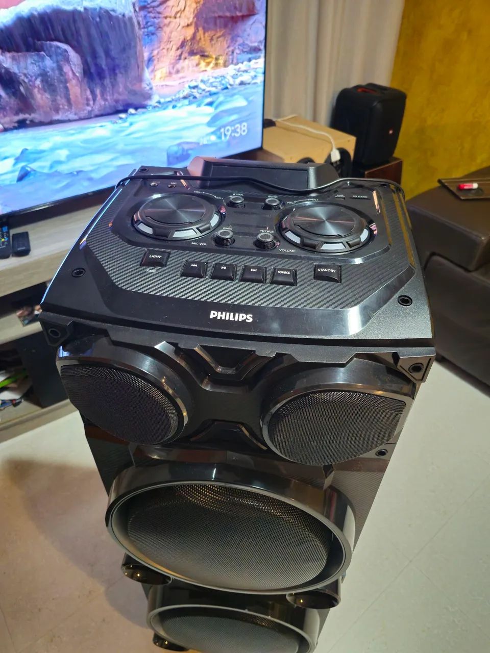 Caixa bluetooth semi nova - Foto 4