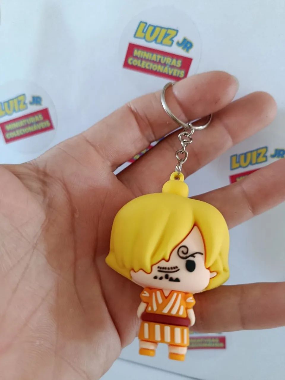 Chaveiros One Piece - 6 unidades  - Foto 2