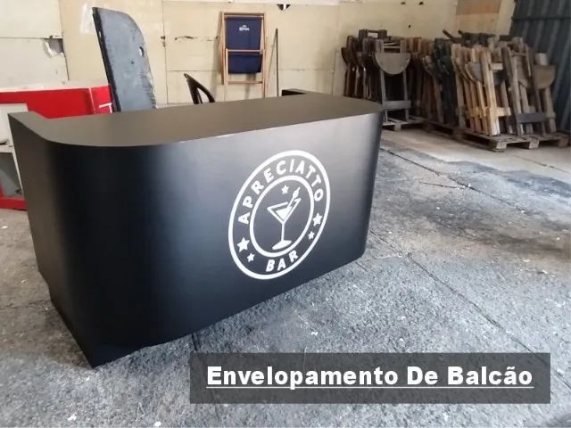 envelopamento de balcao - adesivagem e recupraçao - Foto 3