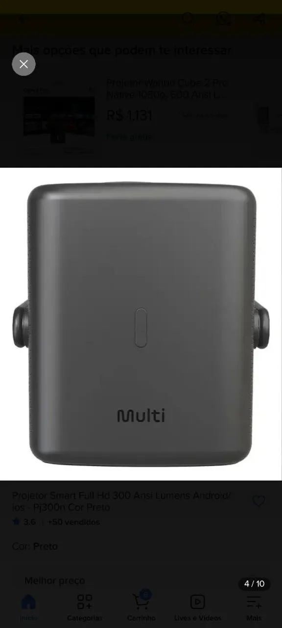 Projetor mult pj300n - Foto 4