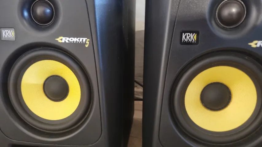 Monitor KRK Rokit 5 G3 - Excelente Condição! - Foto 5