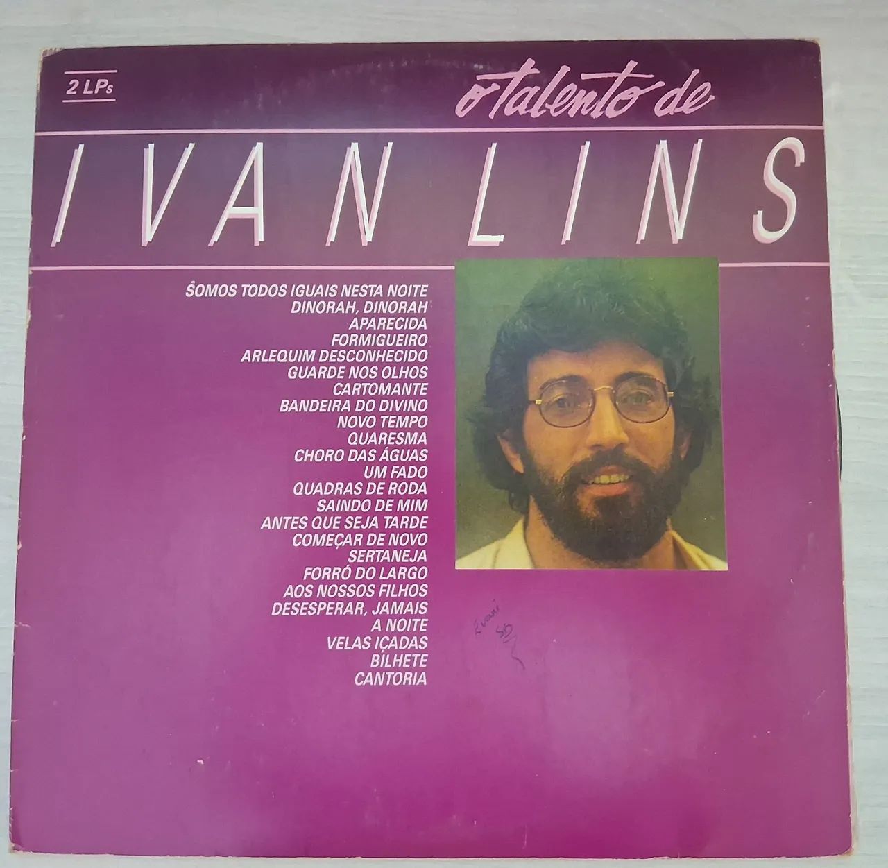 Disco de Vinil - O talento de Ivan Lins