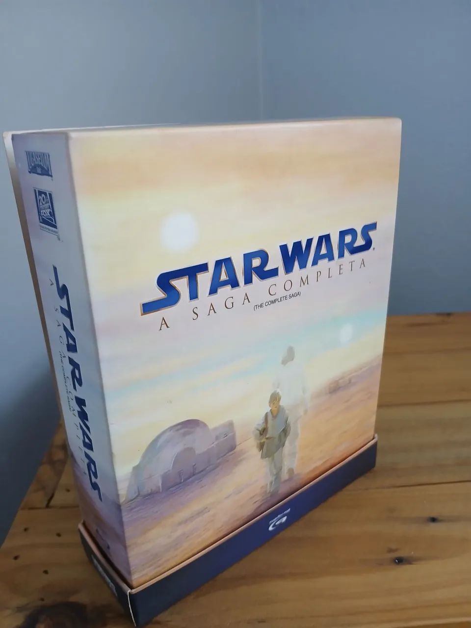 Box Star Wars: A Saga Completa - Blu-ray (9 Discos) Original - DVD