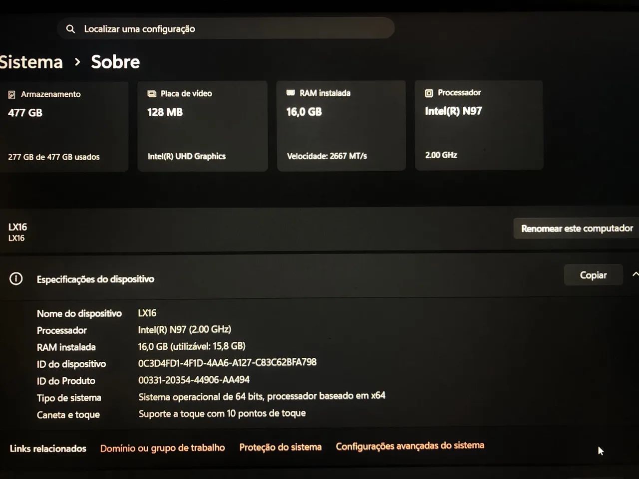 Notebook pra vender logo ( tem conversa no preço)