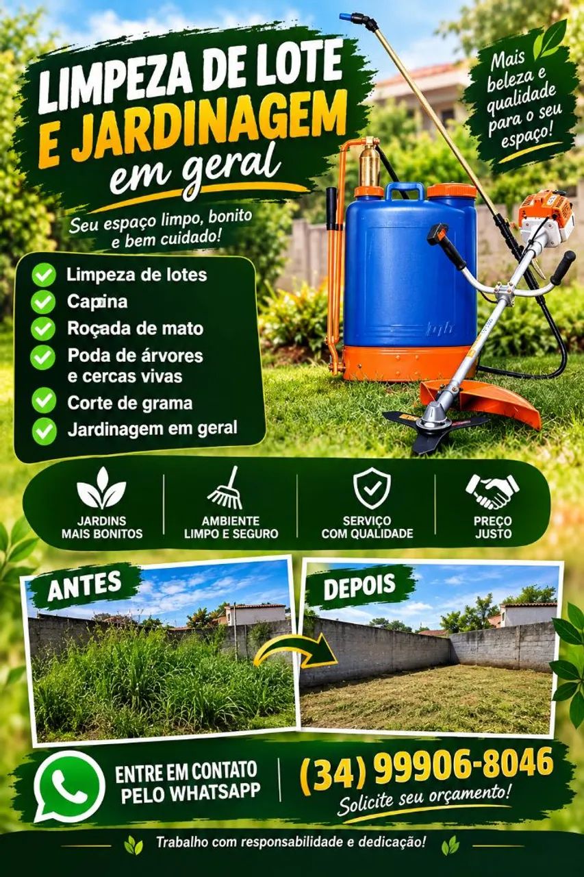 Limpeza lotes, Quintal em geral - Foto 4