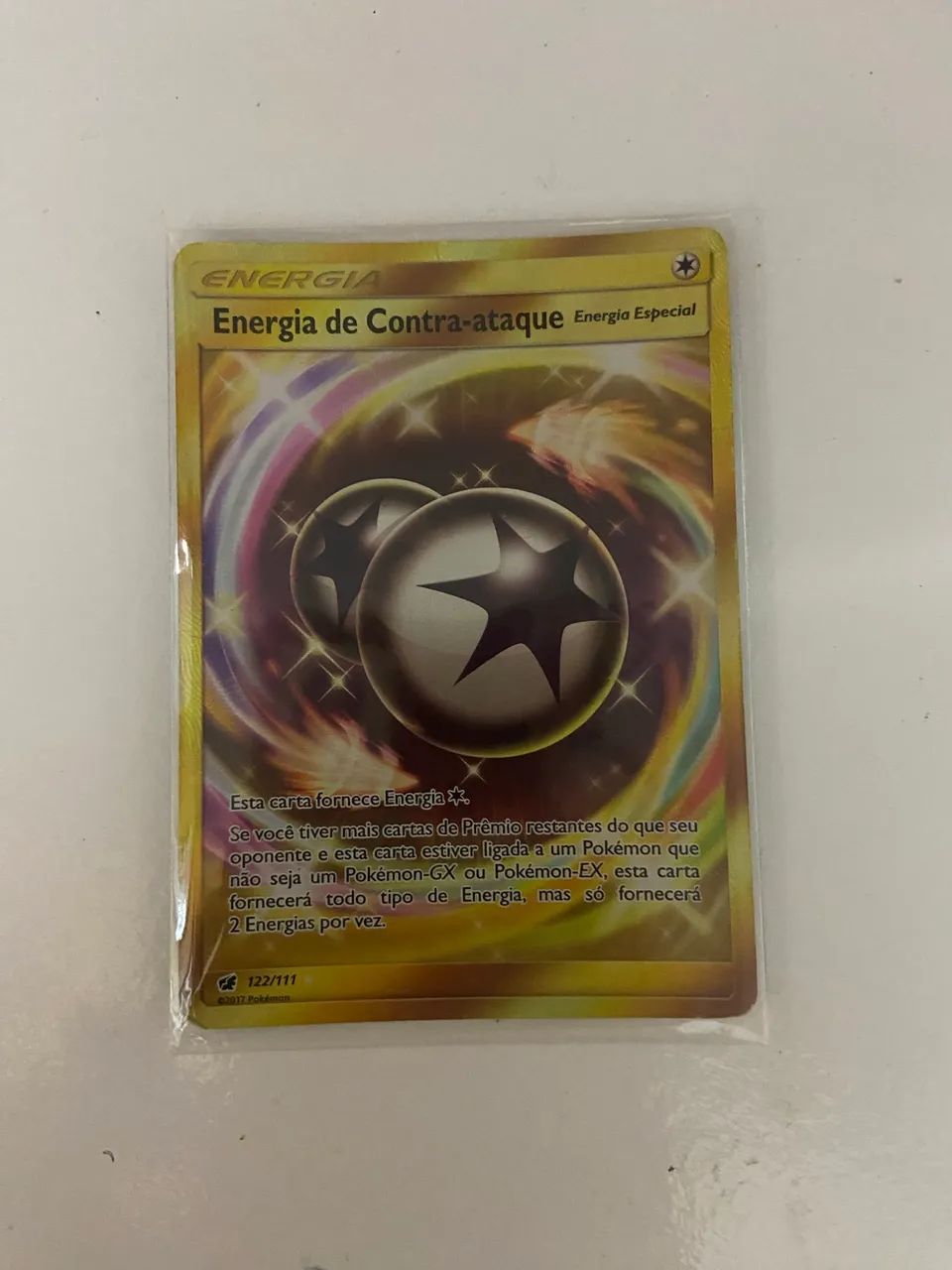 Carta Pokemon Energia de Contra-ataque 122/111