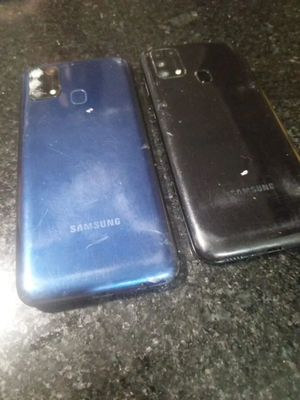 2 celulares samsung galaxy m31 para retirada de peça